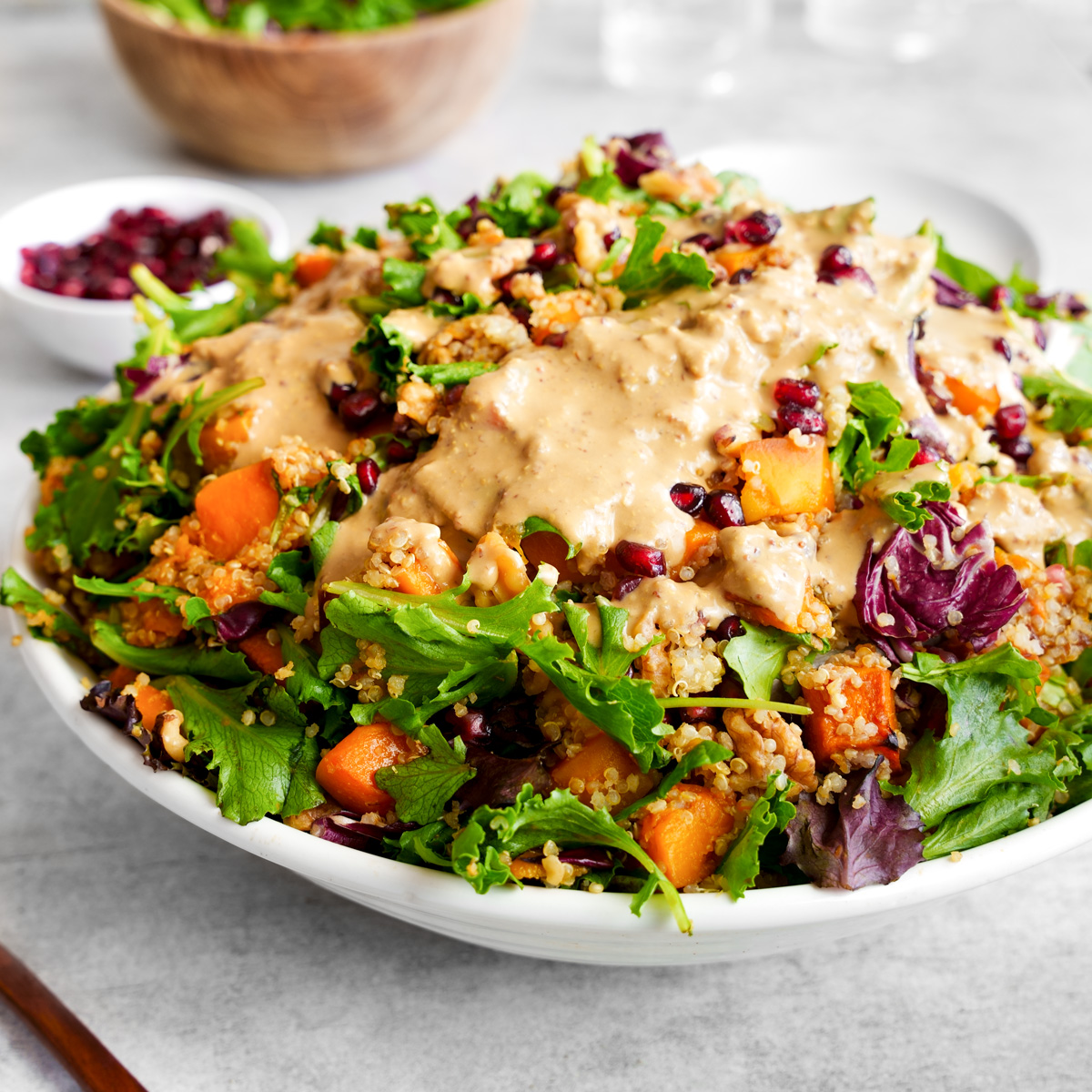 Roasted Butternut Squash Quinoa Salad 
